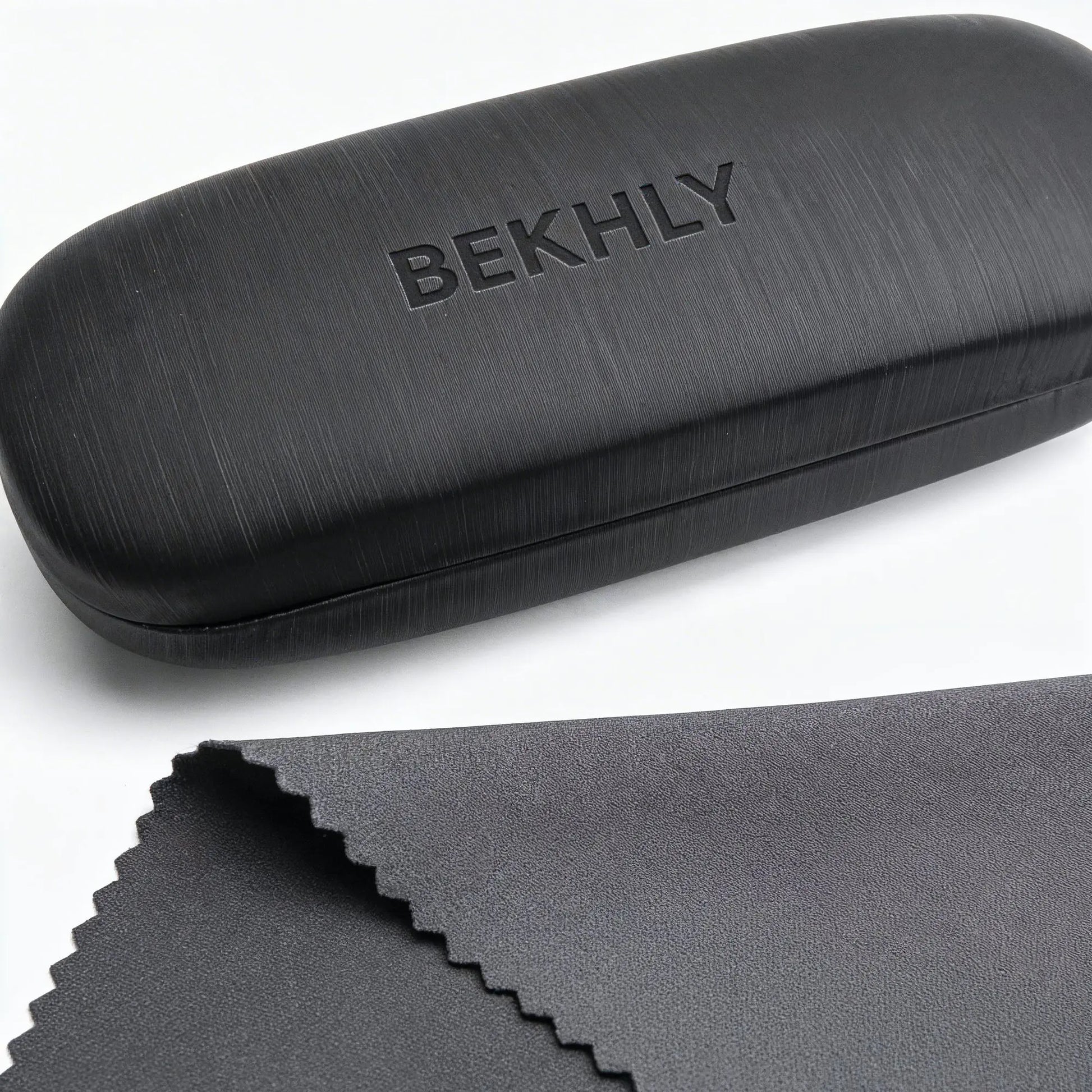Bekhly Blaulichtfilter Brille eckig transparent Etui