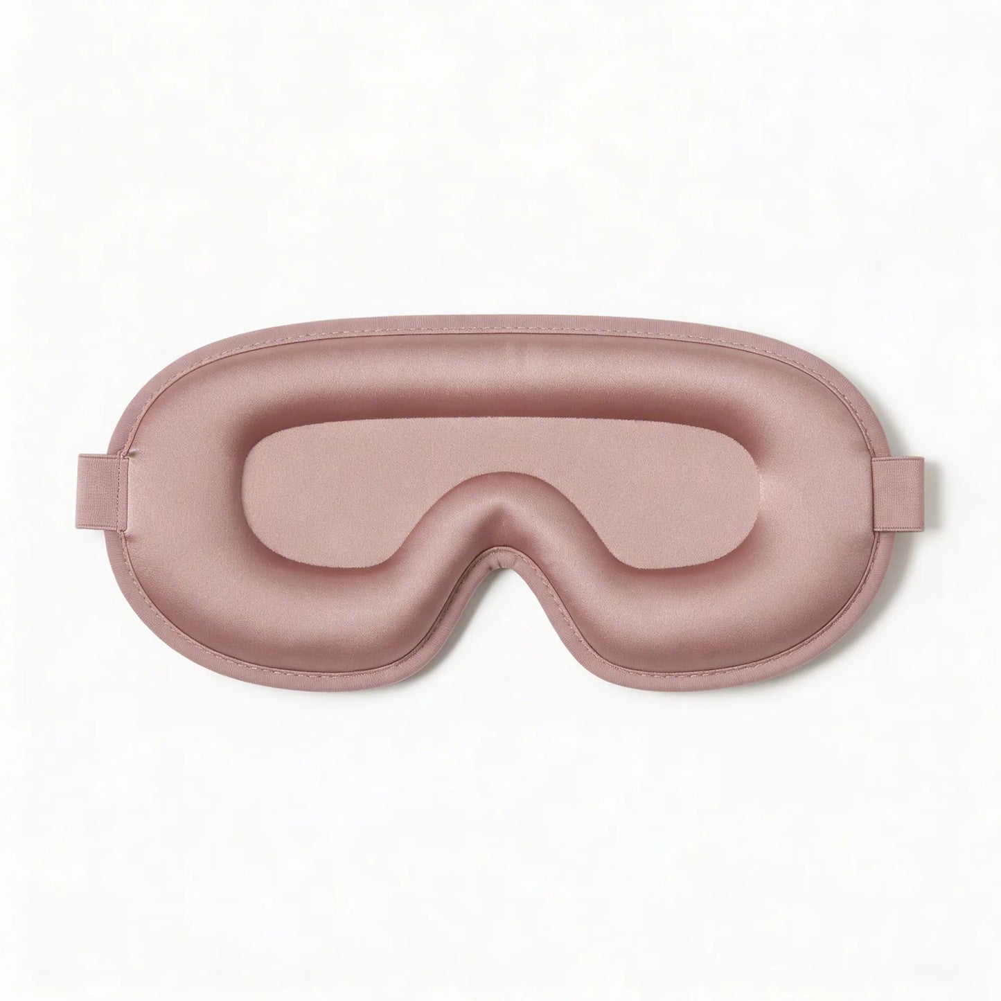 Rückseite der rosa Bekhly Schlafmaske mit Kopfband