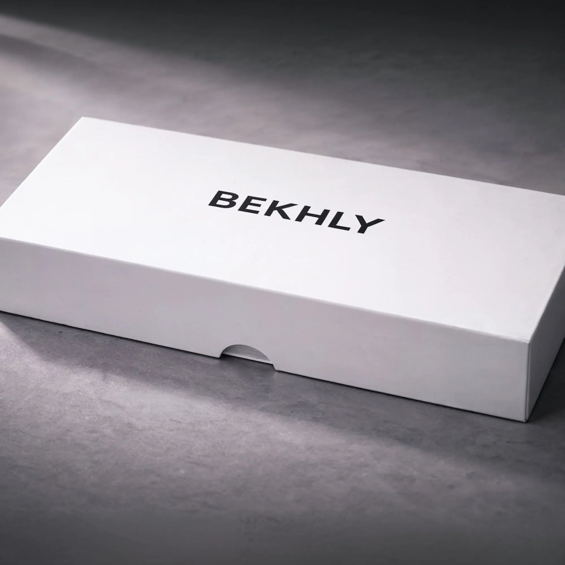 Verpackungsbox der schwarzen Bekhly Schlafmaske